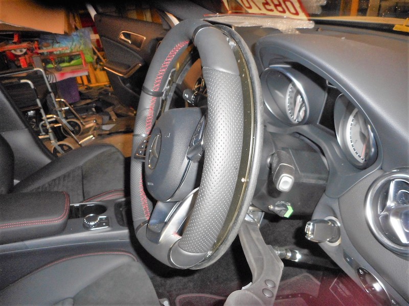 Interior of car ready for work bt Mercedes specialists Bracknell locals trust.